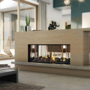 Escea DS1150 NG Double Sided Fireplace