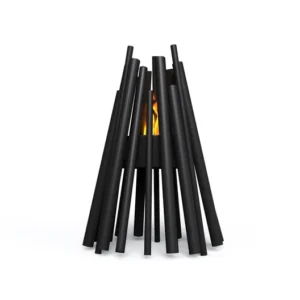 ECOSMART Stix 8 Black Fire Pit