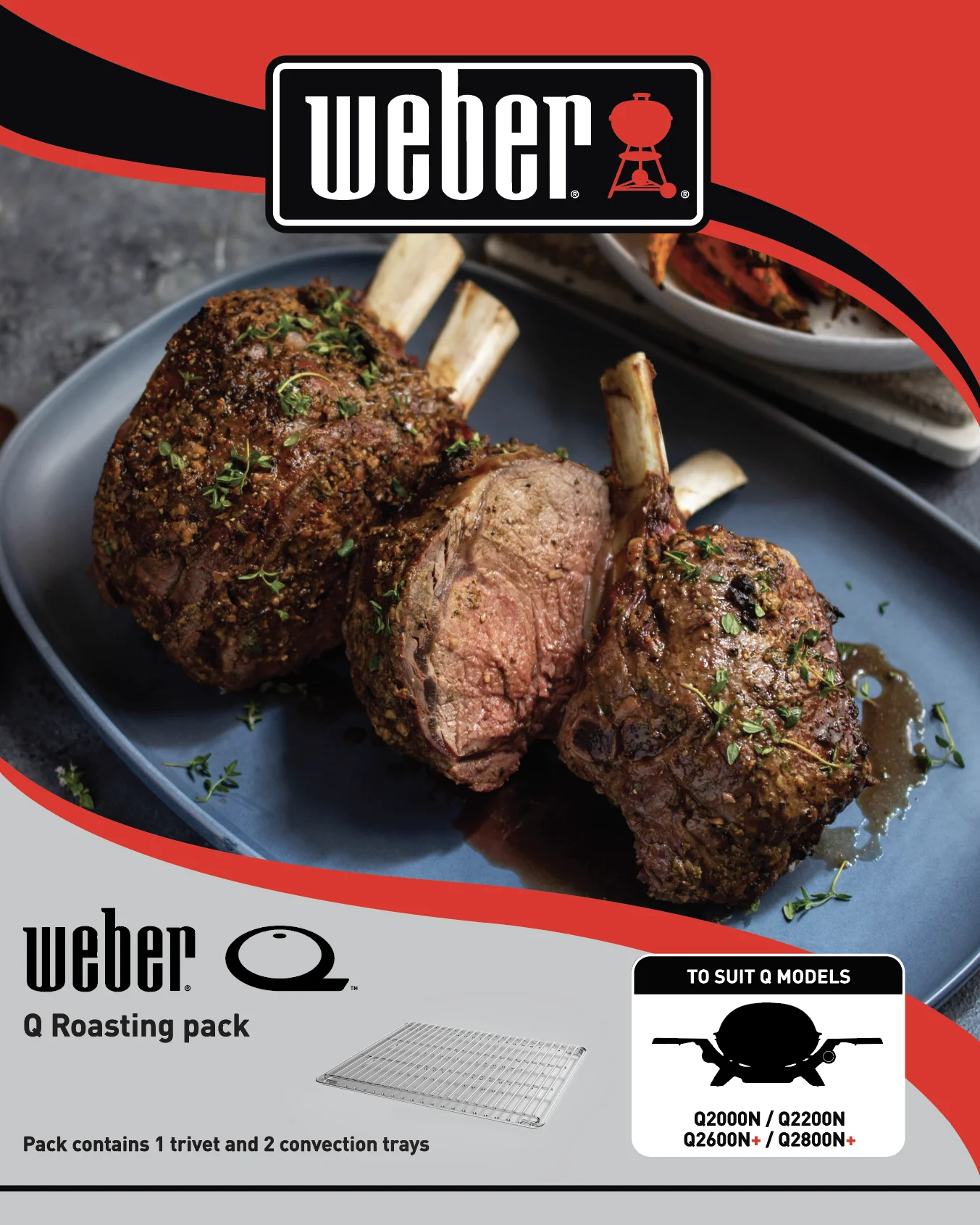 Weber Q Roasting Pack (Q2X00N) - Image 2