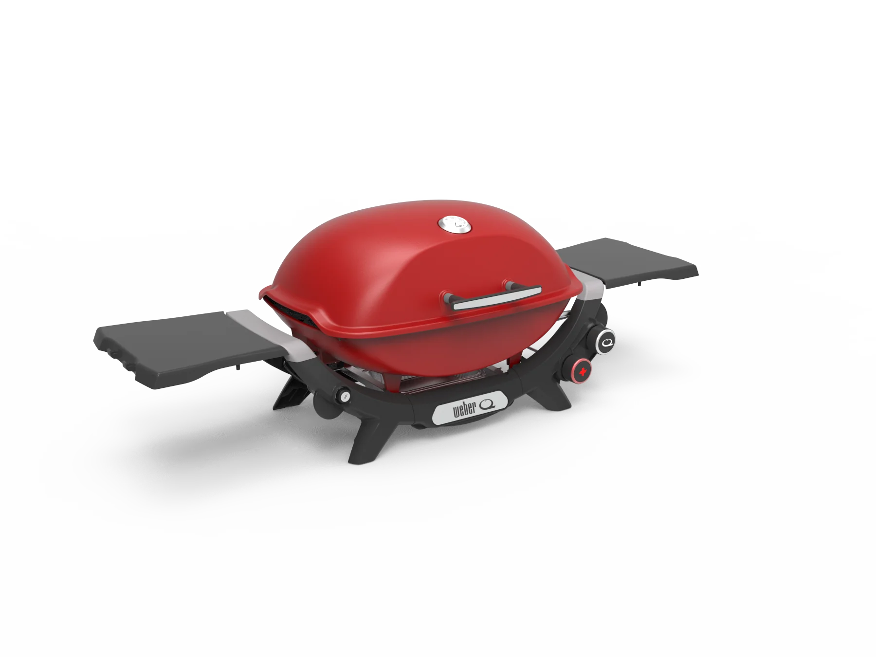 Weber Q2800N+ Premium Flame Red LPG BBQ - Image 2