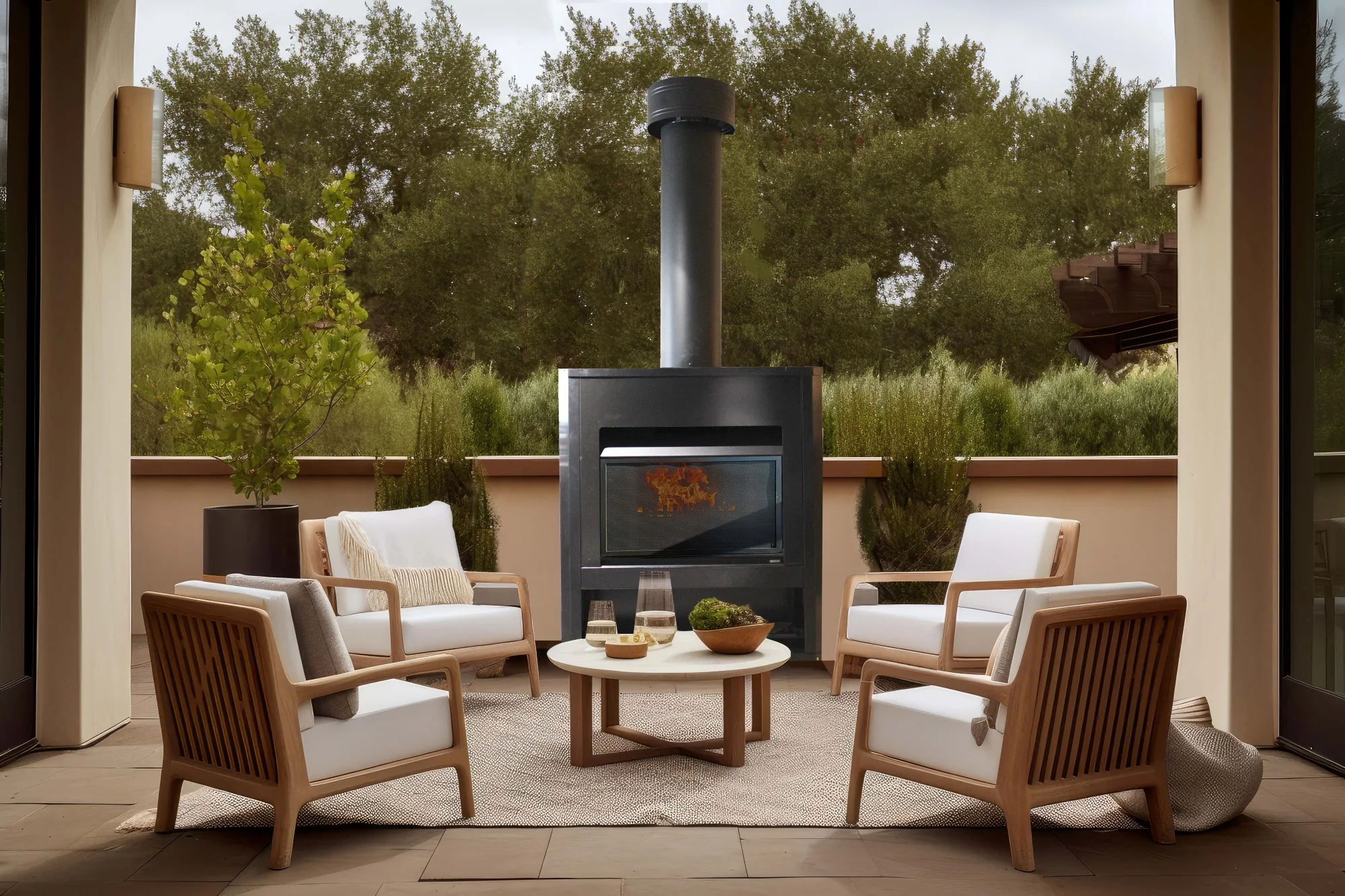 Jetmaster Alfresco Inbuilt Wood Fire Range - Image 2