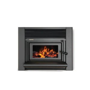 Metro ECO Insert Firebox/Trend Fascia HT Metallic Blk (2 items)